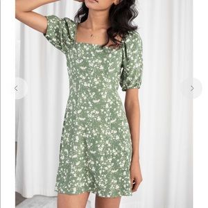 COPY - And Other Stories Puff Sleeve Mini Dress